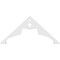 Ekena Millwork Pitch Heath Architectural Grade PVC Gable Pediment, 36"W x 16 1/2"H x 1"P (11/12) GPP036X017X100HEA - alternate 2